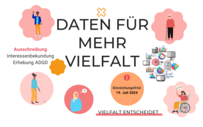 Aufruf zur Interessenbekundung für eine geförderte Erhebung von Antidiskriminierungs- und Gleichstellungsdaten (ADGD) in Ihrer Organisation